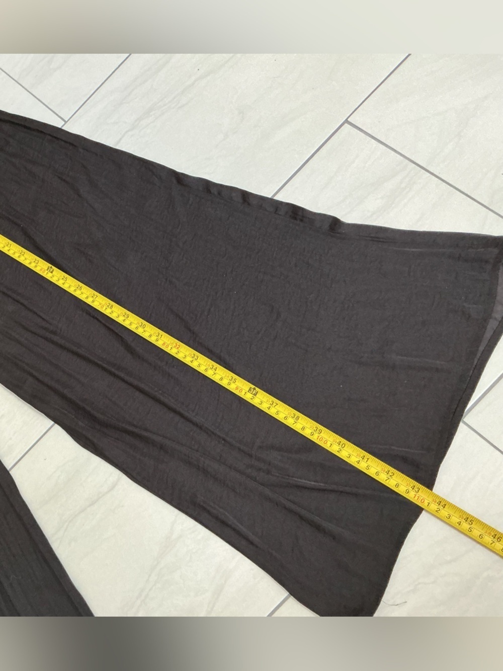 Zara Black Wide-Leg Pants - Picture 11 of 16
